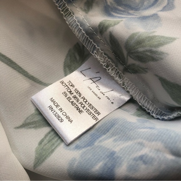 L’academie Floral off-shoulder Bodysuit - Picture 11 of 12